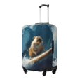 thumbnail image 2 of Fotbe Surfing Guinea Pig Luggage Cover Protector,Suitcase Protector,Scratch and Dirt Resistant,Fits 18-32 Inch Luggage-Medium, 2 of 9