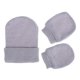 thumbnail image 1 of Gorro de hospital para recién nacido, gorro y manoplas para bebé, gorro suave y bonito para guardería, 1 of 5