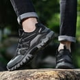 thumbnail image 4 of Men’s Hiking Shoes Low Top Walking Hiking Shoes for Men Outdoor Ankle Support Breathable Trekking Trails Shoes Hiking Sneakers Women, 4 of 5