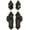 Bronze, variant on Grandeur 823042 Grande Victorian Solid Brass Single Cylinder Keyed Entry Knobset And