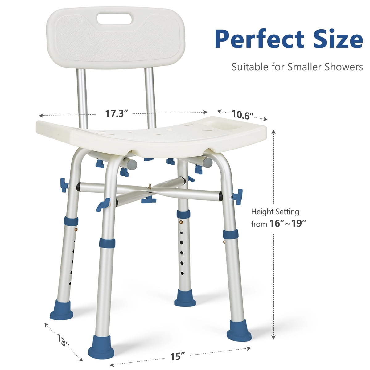 Heavy duty shower chair walmart sale