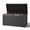 Black, variant on Nihsuao 230 Gallon Large Deck Box, Lockable Resin Outdoor Indoor Storage Box with Handles, Waterproof UV Resistant for Patio Furniture Cushions, Garden Tool, Pool Float, Gray