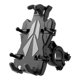thumbnail image 1 of Soporte para teléfono de bicicleta Soporte para teléfono móvil con rotación de 360 ​​​​grados (manillar plateado), 1 of 6