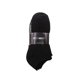 thumbnail image 2 of Calcetines Steve Madden Legwear, básicos, lisos, cortes bajos, negros, 2 of 4