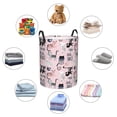 thumbnail image 6 of Balery Cat Round Laundry Basket with Handles Waterproof Freestanding Laundry Hamper for Clothes Toys in the Dorm and Family-Medium, 6 of 8