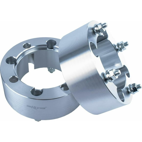 High Lifter UTV & ATV Wheel Spacers for Yamaha/Honda/Kawasaki Models | One Pair | 2.5 Inch Wide | 4x110 Bolt Pattern | M10x1.25 Thread Pitch