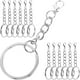 thumbnail image 4 of 100 llaveros de metal con cadena para mujer., 4 of 5
