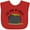 Red, variant on Inktastic St. Patrick's Day Lil' Pot of Gold Boys or Girls Baby Bib