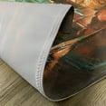 thumbnail image 5 of Ambesonne Fantasy Place Mats Set of 4, Spaceship in Canyon, Standard Size, Brown, 5 of 6