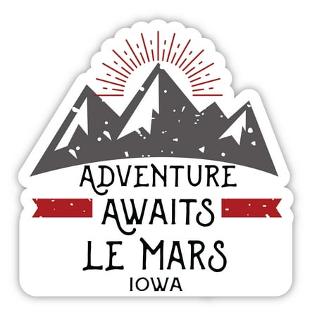 

Le Mars Iowa Souvenir 4-Inch Magnet Adventure Awaits Design
