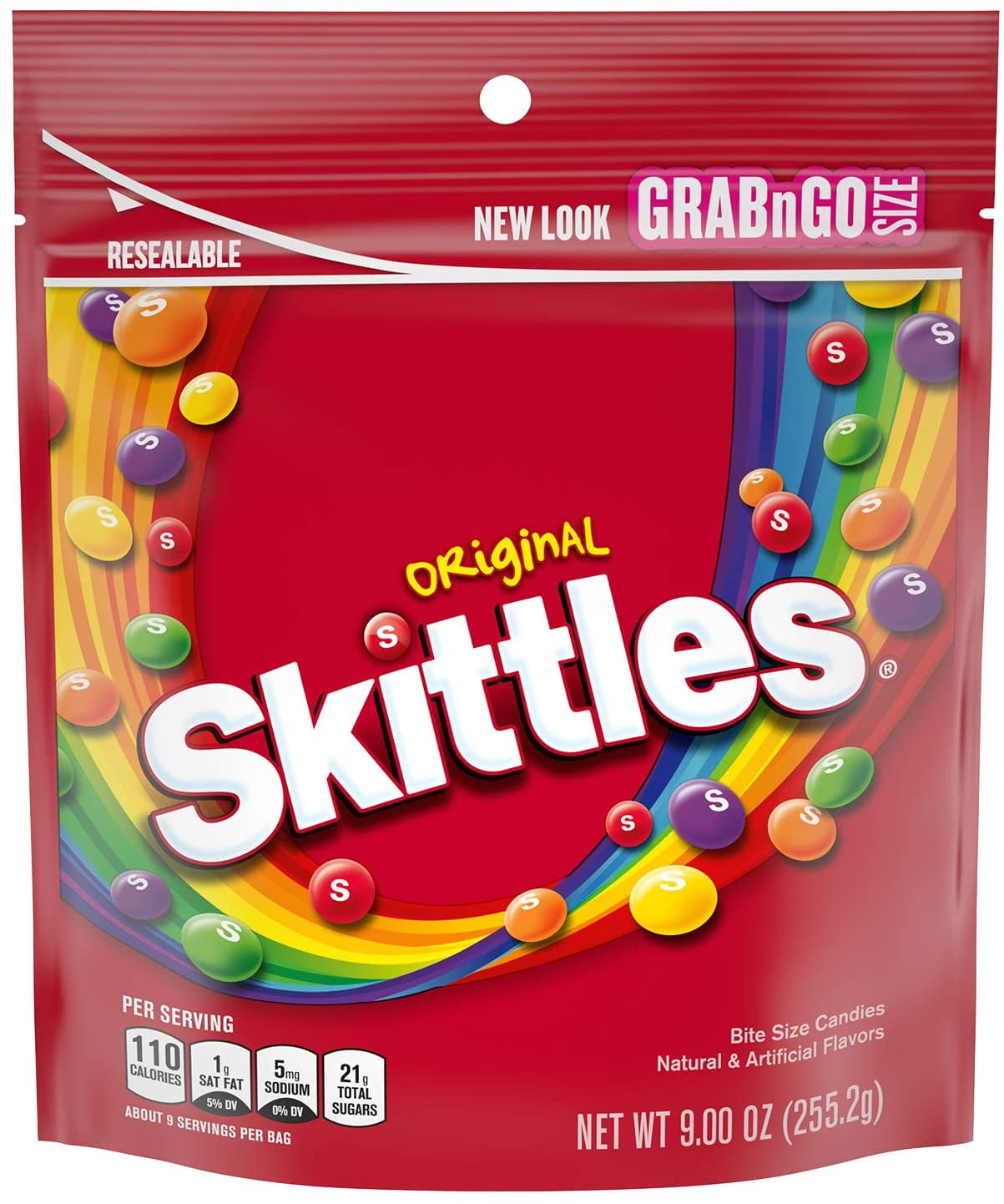 Skittles Original Candy 9 Ounce Bag Walmart Com