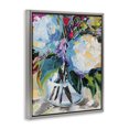 thumbnail image 4 of Stupell Industries Modern Lined Bouquet Plants & Flowers Painting Gray Floater Framed Canvas Art Print Wall Art, 25 x 31, 4 of 10