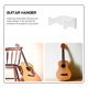 thumbnail image 3 of unbranded 1Jgo Percha De Pared Para Guitarra Y Bajo En Acrílico Transparente Con Seguro, 3 of 8