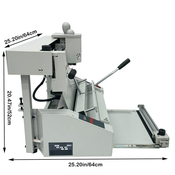 A4 Manual Hot Glue Book Binder Glue Binding Machine with Indenting Function