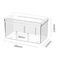 thumbnail image 7 of First Aid Case Organizer with Handle Bin Makeup Box for Workplace Gym Sports Clear, 7 of 7