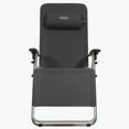 thumbnail image 3 of Kamp-Rite Outdoor Folding Reclining Zero Gravity Chair w/Pillow, Gray, 3 of 4