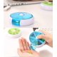 thumbnail image 5 of Day Pill Box Small, Pill Box Small For On The Go, Round Pill Box Pill Box Mini Pill Box (3 Pieces), 5 of 5