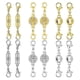 thumbnail image 1 of Magnetic Jewelry Clasps, Crystal Ball Connectors with Lobster Clasps, Magnetic Necklace Clasps and, 1 of 5