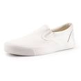 thumbnail image 2 of KEINDI Women’s Slip On Canvas Low Top Shoes Fashion Sneakers and Casual Loafers Flats Shoes For Women White size 9, 2 of 7