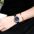 thumbnail image 3 of Curren Women Watches Luxury Metal Bracelet Wristwatch Classy Fashion Quartz Clock Blue Female Stainless Steel Dress Watch - Quartz Wristwatches, 3 of 6
