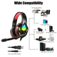 thumbnail image 6 of TSV Gaming Headset Fit for PC/PS4/Xbox One, 3.5mm Wired Over-Ear Headphones with Noise Canceling Mic, 6 of 8