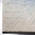 thumbnail image 4 of SAFAVIEH Evoke Collection 2'2" x 13' Royal / Ivory EVK228A Abstract Burst Non-Shedding Living Room Bedroom Runner Rug, 4 of 4