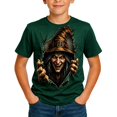 Daca Graphics Oiyii Teen Boy's Creepy Halloween T‑Shirt Short Sleeve Graphic Tees ...
