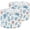 Color 3, variant on Linen Drum Lamp Shades Pastel cyan mint liquid marble watercolor white lines brush 13" x 13" x 10" Lampshade for Table Lamps Floor Lamps Lamp Shade Replacement Easy Assembly Required