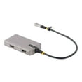 thumbnail image 4 of StarTech.com USB-C Multiport Adapter, 4K 60Hz HDMI, HDR, 3-Port USB Hub, 100W Power Delivery Pass-Through, USB Type C Mini Docking Station, Certified Works with Chromebook - Windows, macOS, iPadOS, Android (104B-USBC-MULTIPORT) - Docking station - USB-C / USB4 / Thunderbolt 3 / Thunderbolt 4 - HDMI, 4 of 14