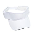 thumbnail image 5 of 10 Brushed Cotton Sandwich Visors Set - Unconstructed, Velcro closure - White Black, 5 of 5