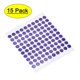 thumbnail image 1 of Etiquetas de números redondos Unique Bargains 0.39'' Dia Número 1-100 Etiqueta de papel recubierto 15 hojas, palabra negra/fondo púrpura, 1 of 5