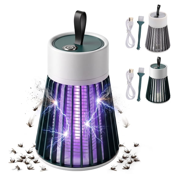 Deago Electric Mosquito Killer Lamp Indoor LED Light USB Fly Bug Zapper Trap Control for Mosquito Insect Pest