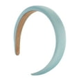 thumbnail image 4 of Unique Bargains 1 Pc Classic Elegant Satin Sponge Headband for Women for Girls 6.30"x5.91" Lake Blue, 4 of 4