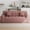 Pink, variant on Wiilayok 91.5" Cloud Couch,Modern 3 Seater Sofa with Deep Seat, Thick Cushion,Chenille Fabric Sofa Couch for Living Room Apartment Bedroom,No Assembly, Pink