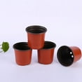 thumbnail image 5 of 50PCS Plastic Plant Nursery Pots,Flower Seedling Starter Pots,Plant Potting Pots Containers with Drainage Holes,Outdoor Plant Pots,for Seedlings Transplanting Small Plants Growing 5Inch, 5 of 7