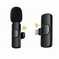 thumbnail image 1 of Microphone Cravate Sans Fil Mini pour Téléphone Rouge Coloré Microphone Portable Réduction de Bruit Intelligente Sans Délai Compatible avec Iphone Android, 1 of 9