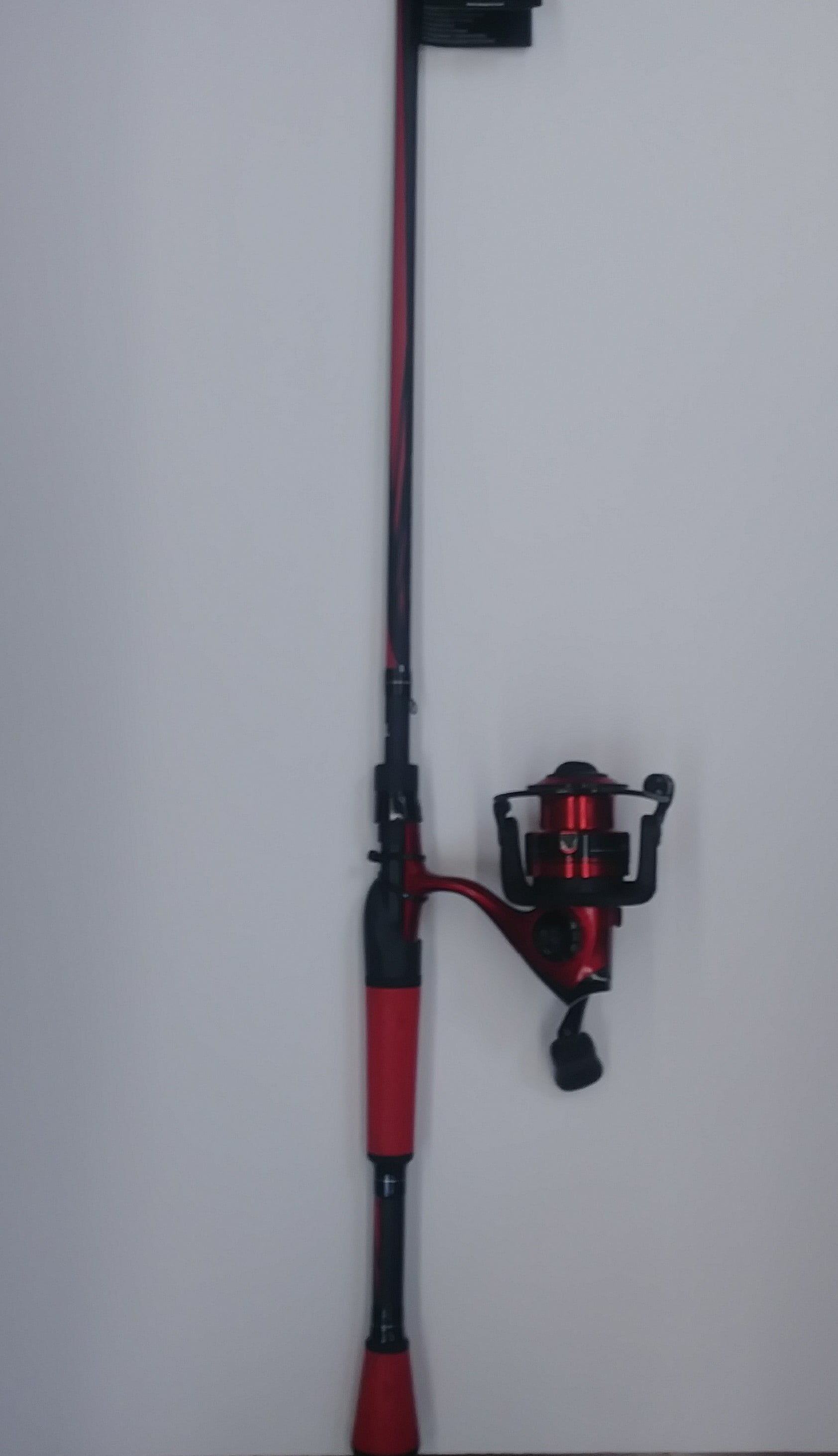 abu garcia red max spinning combo