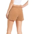 thumbnail image 3 of Love Tree Women's Juniors Mid-Rise Tencel Shorts (Terracotta, L), 3 of 3
