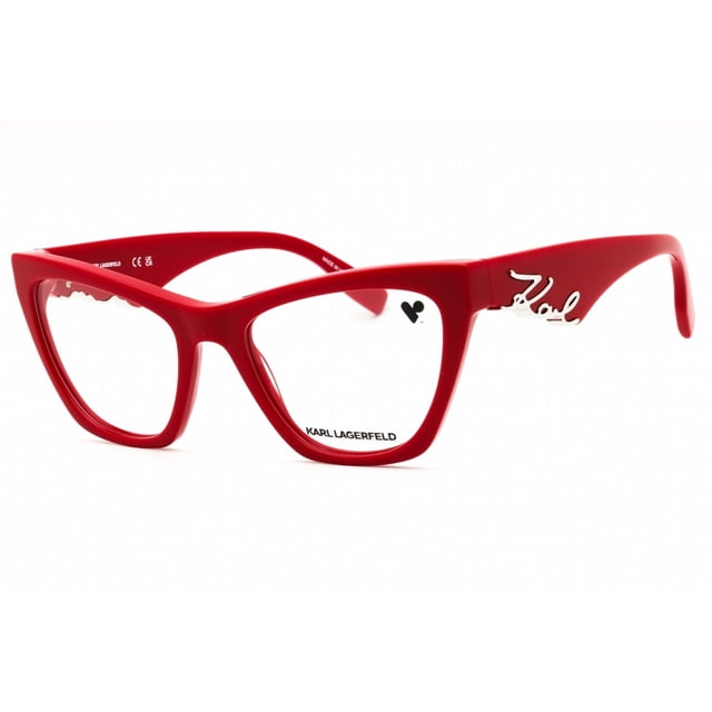 KARL LAGERFELD KL6171N 600 Monture en Acétate Rouge pour Femmes