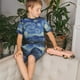thumbnail image 4 of Balery The Starry Night Conjunto de Pijama Infantil de Manga Corta con Estampado – Ropa de Dormir de Algodón Suave-3X-Large, 4 of 6