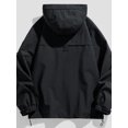 thumbnail image 4 of SUNSIOM Veste à Capuche pour Hommes, Manches Longues, Fermeture Éclair, Automne, avec Poches, 4 of 9