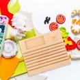 thumbnail image 4 of Wooden Spool Holder and Thread Rack for Sewing with Ruler Storage Rack and Household Template Organizer, 4 of 5