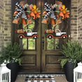 thumbnail image 3 of Esaierr Christmas Decorations, Wreath, 13.78inch , Front Door Decoration, Car Wreath, Door Hanging Decoration, 3 of 5