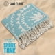 thumbnail image 2 of Toalla de playa Sand Cloud, algodón turco, bohemio, turquesa, XL, 2 of 6