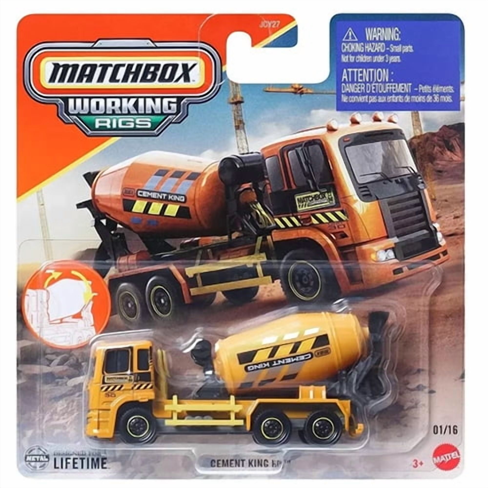 Matchbox Working Rigs Metal Vehicle - FREIGHTLINER M2 106