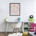thumbnail image 3 of Stupell Industries Contemporary Retro Color Candy Dots Black Floating Frame Canvas Art, 17 x 21, by LISH Creative, 3 of 8