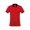 Red/Black, variant on Kariban Mens Two-Tone Pique Polo Shirt