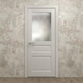 thumbnail image 3 of Slab Door Panel 36 x 80 inches | Ego 5011 Painted White Oak | Wood Veneer Doors | Pocket Closet Sliding Barn, 3 of 4