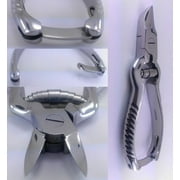 Comfort Grip Stainless Steel Heavy Duty Toenail Nipper Trimmer/Cutter