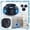 Black, variant on Ultrasonic Pest Repeller Pest Repellent Ultrasonic Plug in,Indoor Electronic Mouse Traps & Insect Repellent with 360° Coverage, LED Strobe Lights, Safe for Home for House Garage Warehouse Office